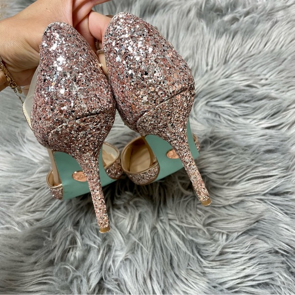 Blue by Betsey Johnson glitter dress pump - Picture 4 of 10